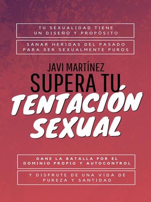 cover image of Supera Tu Tentación Sexual